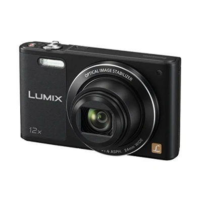 Image of Panasonic Lumix DMC SZ10 Style Compact Digital Camera 16.0MP With 12x Optical Image Stabilizer 2.7 Inch LCD Display Black (Renewed)