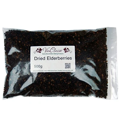 Image of Dried Elderberries 500g Bag