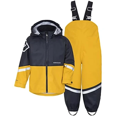 Image of Didriksons Waterman Kids PU Rain Set, Size 7 8 Years
