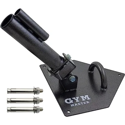 Image of GYM MASTER Corner T Bar Row Landmine Grappler Platform Ideal for Both Standard 1&quot; 25mm and Olympic 2&quot; 50mm Bars
