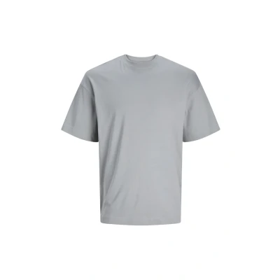 Image of Jack &amp; Jones Jjeurban EDGE TEE O NECK Basic Tshirt, Men&#039;s, Size: Small, Grau