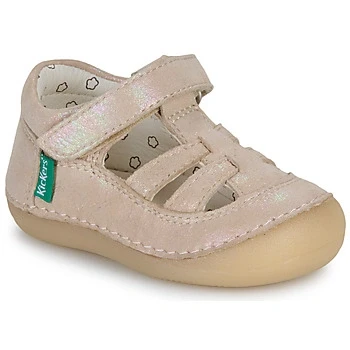 Image of Kickers Sushy Mary Jane Flat, Pink, 10 UK Child