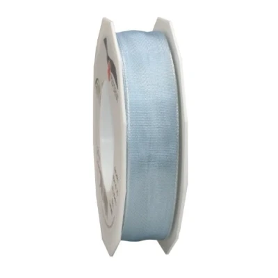 Image of C.E. Pattberg Präsent Lyon Wired Taffeta Ribbon Light Blue 25 mm width, m length