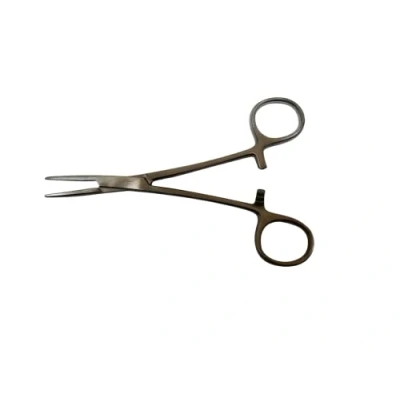 Image of STAINLESS STEEL 5 INCH STRAIGHT FISHING FORCEPS CURVED CARP TACKLE