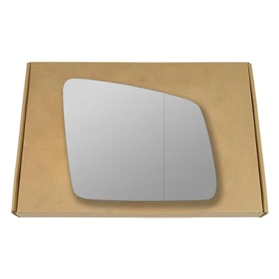 Image of Less4spares side View Replacement Wing Mirror Glass Compatible with Mercedes GLE 2015 2019 Blind Spot Right Driver off RHS O/S