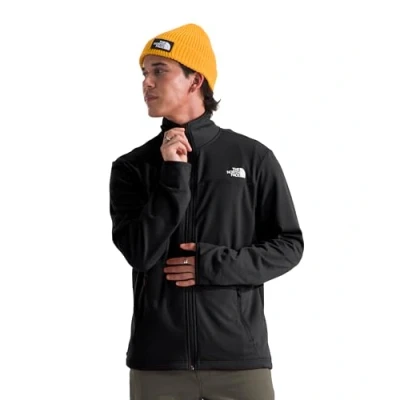 Image of THE NORTH FACE Men&#039;s Cap Rock Full Zip Fleece Jacket, Tnf Black, XXL