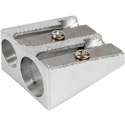 Image of HomeHobby by 3L, Pencil Sharpener, Silver, One Size