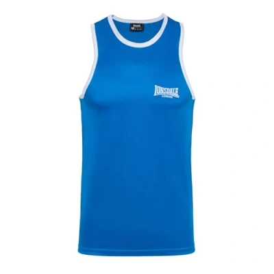 Image of Lonsdale Mens Boxing Vests Blue/White L