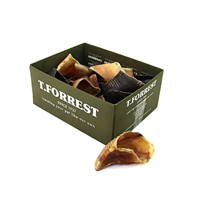 Image of British Dried Empty Beef Cow Hooves x50 For Dogs, 100% Natural Treats, Long Lasting Grain Free Chew