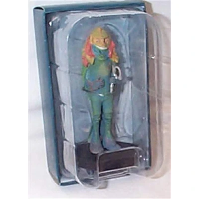 Image of Official Licensed Merchandise Doctor Who Figurine Collection Terileptil Leader Hand Painted 1:21 Scale Collector Boxed Model Figure #42