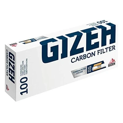 Image of GIZEH Raucherbedarf GmbH 2000 (20x100) Giza Carbon Filter Sleeves Sleeve, Cigarette Tubes