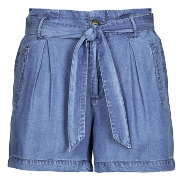 Image of ONLY Charis LIFE HW CC WVN denim shorts, Women&#039;s, Size: Medium, Medium blue