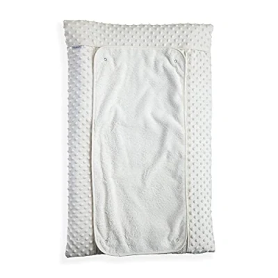 Image of Clair de Lune Dimple Luxury Travel Changing Mat Cream Perfect for in Home/Bath time