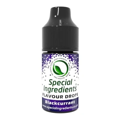 Image of Blackcurrant Flavour Drop 1 Litre Highly Concentrated Versatile Food Flavouring Vegan, Non GMO, Gluten Free