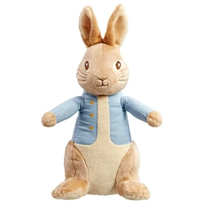 Image of Rainbow Designs Official Peter Rabbit Large 24cm Newborn Baby Gifts Big Plushies Stuffed Animal Beatrix Potter Cuddly Soft Toy