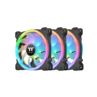Image of Thermaltake TT SWAFAN 12 Radi. Fan 3P. 120x120x25 CL F137 PL12SW A, BLACK