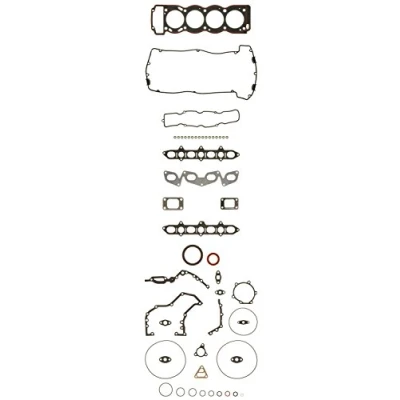 Image of 7585045 Full Gasket Set, engine AJUSA 50107100 with cylinder head gasket, valve stem seals FIBERMAX