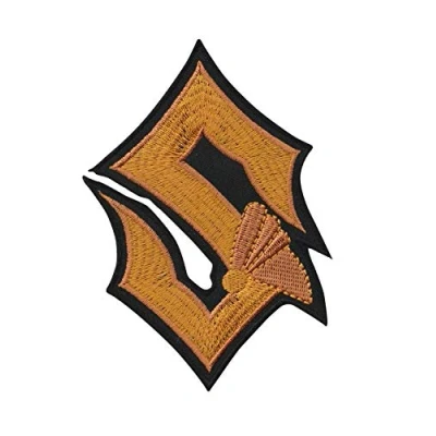 Image of Sabaton S Power Metal Band Patch Badge Embroidered Iron on Applique Souvenir Accessory