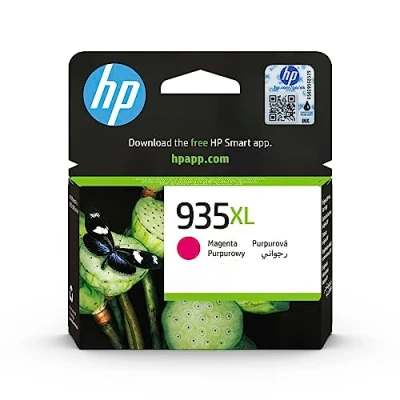 Image of HP C2P25AE 935XL High Yield Original Ink Cartridge, Magenta, Single Pack
