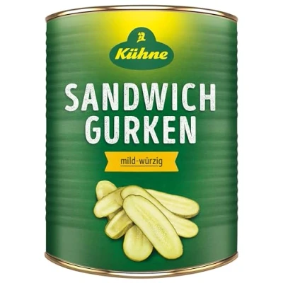 Image of Kuhne Gherkin Sandwich Slices 2.9kg
