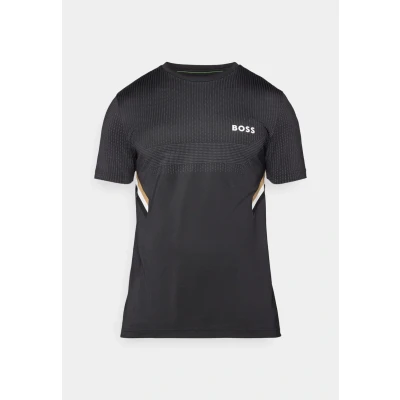 Image of BOSS TEE TECH Sports Tshirt, Men&#039;s, Size: Small, Black