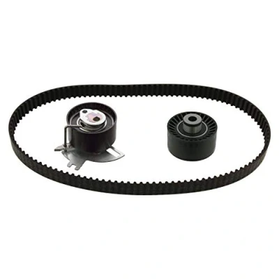 Image of SU001A3082, SU001A3082SK Timing belt kit FEBI BILSTEIN 103080 116 with rounded tooth profile PEUGEOT: Boxer Van, 308 II Hatchback, 3008 I