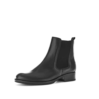 Image of Gabor Women&#039;s Chelsea Boots, Ankle Interchangeable Footbed, black, 3 UK