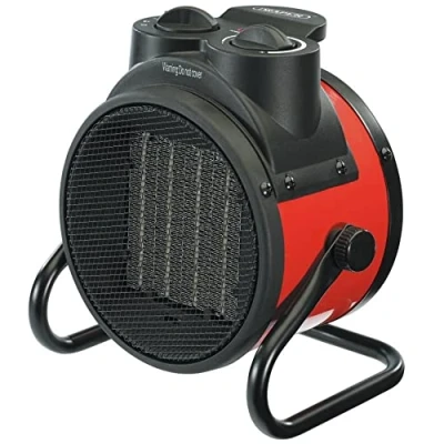 Image of Draper PTC Electric Space Heater, 6,800 BTU/2 kW