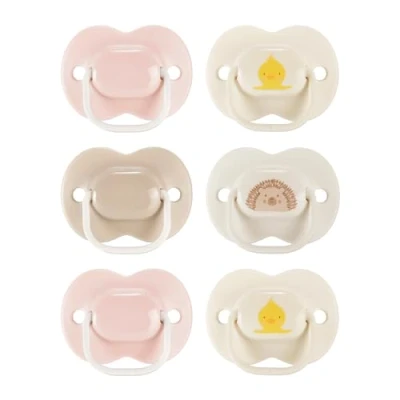 Image of Tommee Tippee Anytime Dummies, 0 6 Months, Pack Symmetrical Design, BPA Free, Reusable steriliser pod