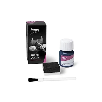 Image of KAPS Super Color, Leather Dye for Natural Leather, Faux and Fabric, 25 ml (116 Midnight)