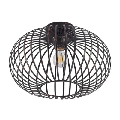 Image of Lindby Rosalea ceiling light, copper