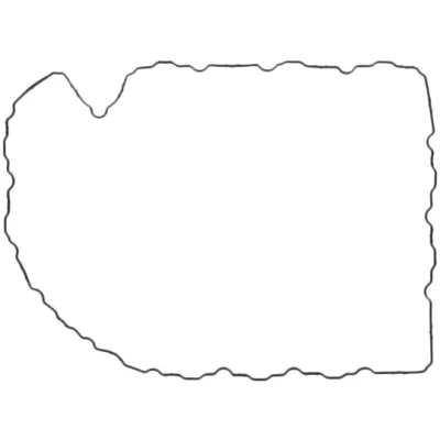Image of 06K103649, 06K103649J Sump Gasket ELRING 398.260 ACM (Polyacrylate) AUDI: A3 Convertible, A1 Sportback, Saloon, VOLKSWAGEN: Golf 7