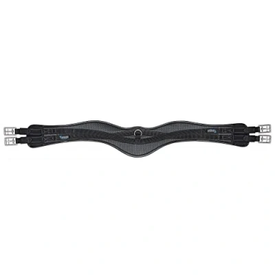 Image of Shires ARMA Anti Chafe Anatomical Girth with Elastic Black 50