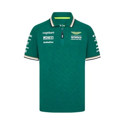 Image of Aston Martin F1 Official Team Polo Shirt 2024 3XL Green