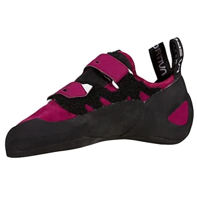 Image of La Sportiva Women&#039;s Tarantula Climbing Shoe, Red Plum, 5.5 UK