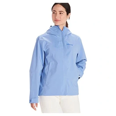 Image of Marmot Women&#039;s PreCip Eco Pro Jacket, Waterproof Lightweight Hooded Rain Windproof Raincoat, Breathable Windbreaker, Ideal for Running and Hiking