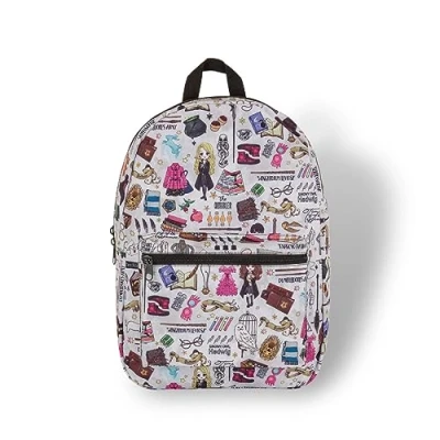 Image of Harry Potter Sketch Backpack, fits A4 with internal padded laptop/tablet pouch