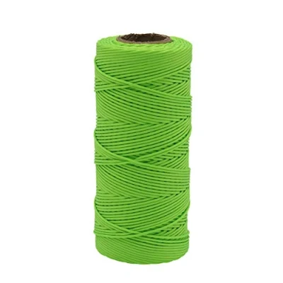Image of Green 328 Feet Mason Line, Braided Brick Line for Building, Gardening, Marking and DIY Projects