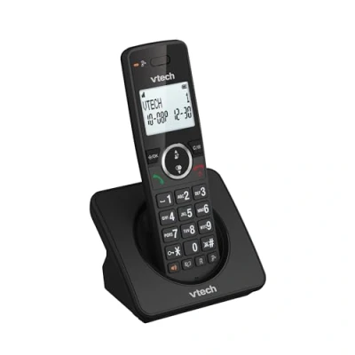 Image of VTech ES2000 DECT Cordless Phone with Nuisance Call Blocker,Easy to Read Backlit Display,ECO Mode,Landline 18 Hours Talk time,Volume Booster,Handsfree Speakerphone,Speed Dial,Single Handset