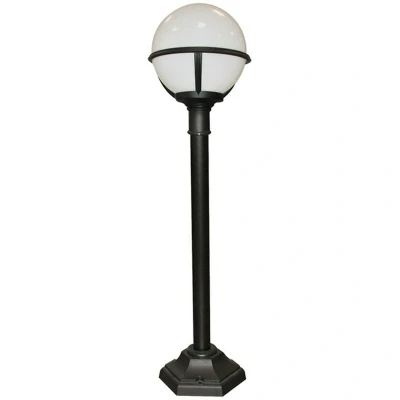 Image of Glenbeigh 1 Light Outdoor Bollard Lantern Black IP44, E27