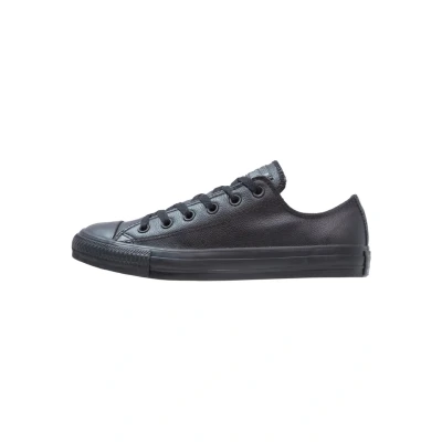 Image of Converse Chuck Taylor ALL STAR OX Unisex Trainers, Size: 12, Black shoes
