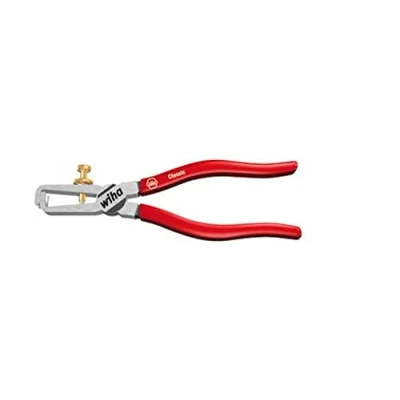 Image of Wiha Z55016001SB &quot;Classic&quot; Wire Stripper, Red/Silver, 160 mm