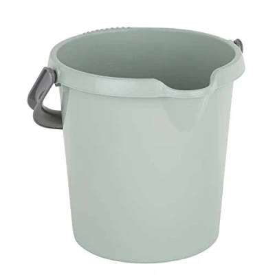 Image of Wham Silver Sage High Grade 5Lt Durable Plastic Bucket with litre Scale