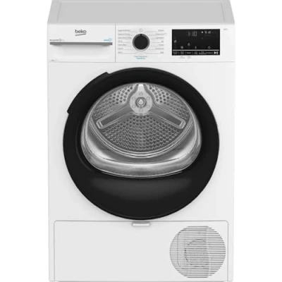 Image of Beko BM3T3833W Freestanding Heat Pump Tumble Dryer, 8kg Load, with SteamCure Technology [Energy Class A++]