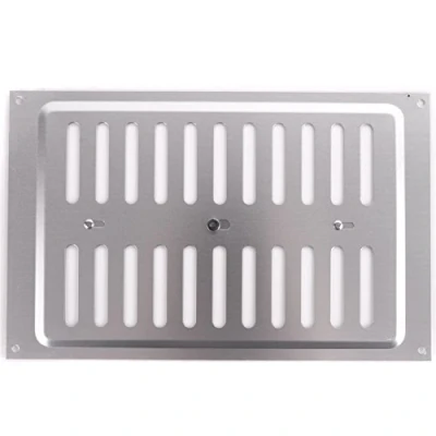 Image of Aluminium Sliding Hit &amp; Miss Air Vent (9&quot; x 6&quot;) Adjustable Grille Cover