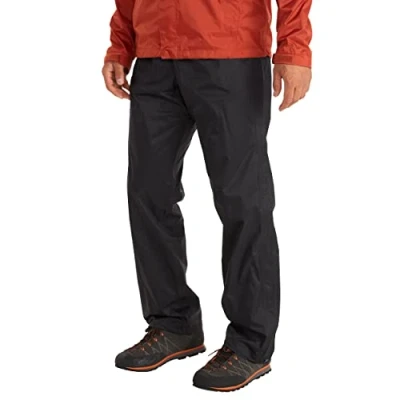 Image of Marmot Men PreCip Eco Full Zip Pant, Waterproof Trousers, Breathable Overtrousers, Lightweight Hiking Windproof Trekking Pants