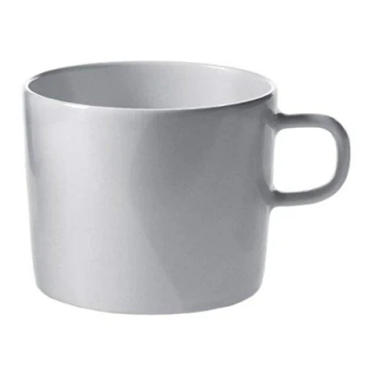 Image of A di Alessi PlateBowlCup Tea Cup, Set of 4, (AJM28/78), White