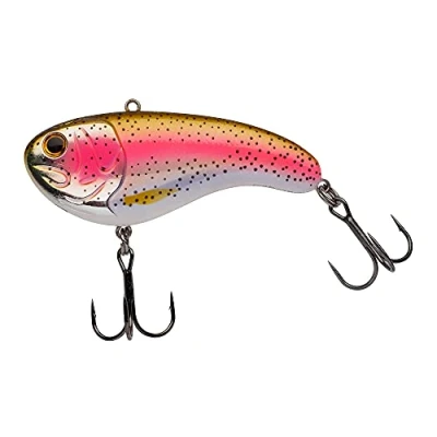 Image of Berkley Flatt Shad, Fishing Hook, Hard Lures, PredatorFishing, Perch, Pike, Zander, Unisex, UV Spotted Neon Yellow, 22g 77mm
