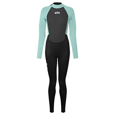 Image of Gill Womens Pursuit 4/3mm Neoprene Full Body Long Sleeve Cold Water Wetsuit Sports Surfing Paddleboard Swimming