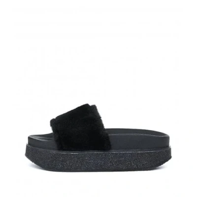 Image of Rocket Dog Women&#039;s Rocker Ice Cap Slide Sandal 7 UK Black